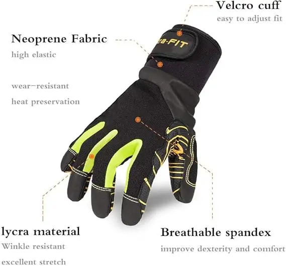 IF-7590-Anti Vibration Gloves view 2