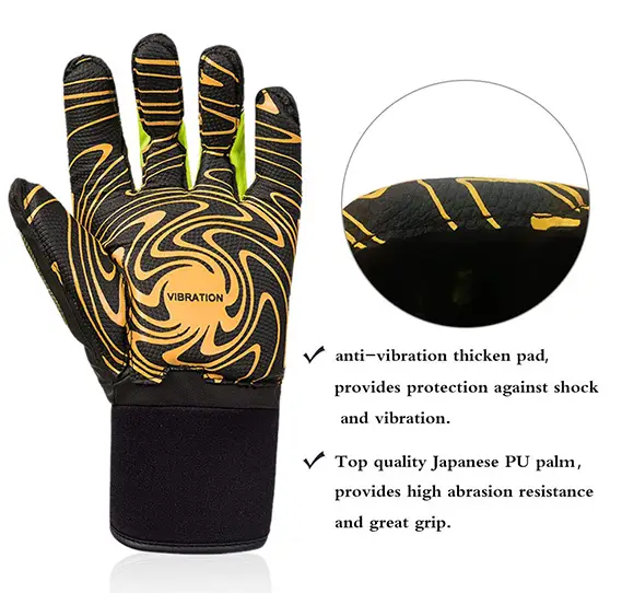 IF-7590-Anti Vibration Gloves view 3