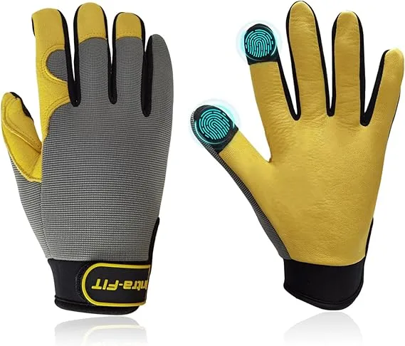 IF-1951T-Deerskin Leather Work Gloves