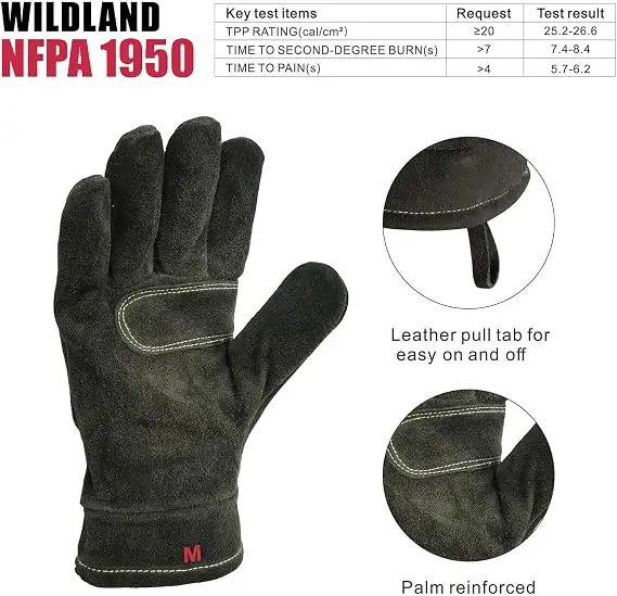 IF-7884G-NFPA 1950:2025 Wildland Firefighting Gloves view 3