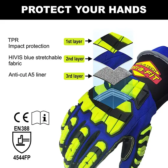 IF-79314CL-Rescue Extrication Gloves view 4
