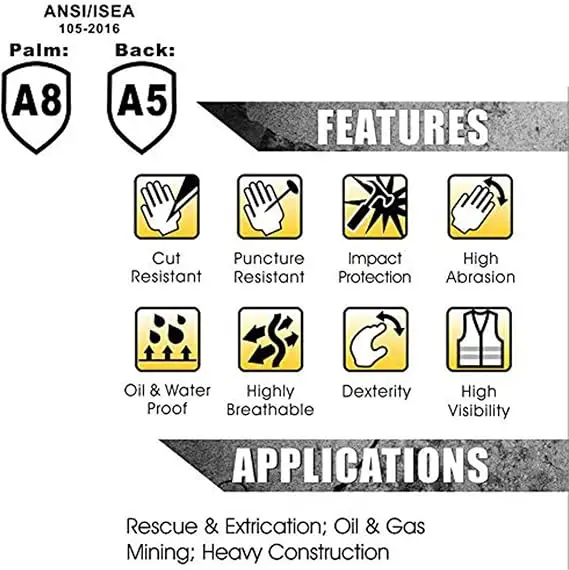 IF-79314CL-Rescue Extrication Gloves view 6